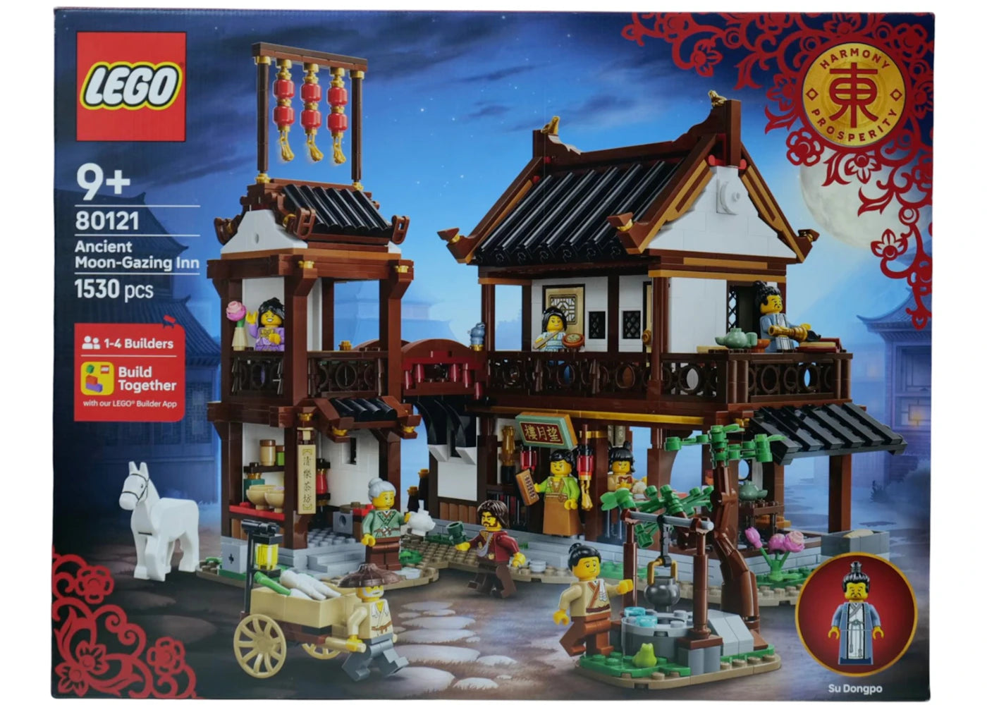 LEGO Other: Ancient Moon-Gazing Inn Set #80121 - vue 360