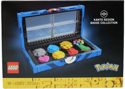 LEGO Pokemon Kanto Region Badge Collection Set 40892 - authentic LEGO building set