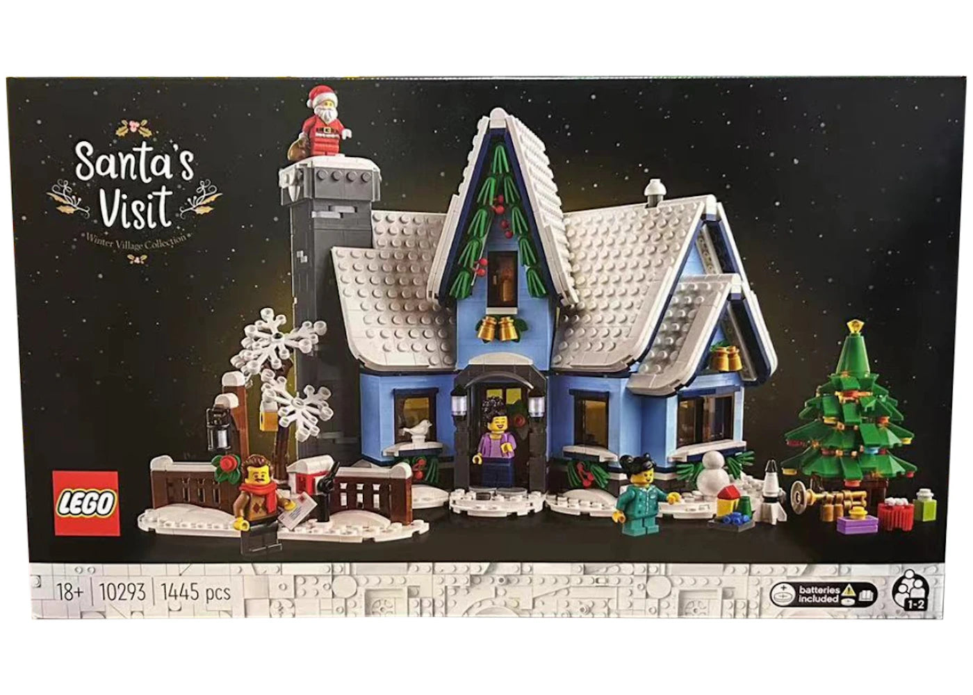 LEGO Santa's Visit Winter Village Set 10293 - vue 360