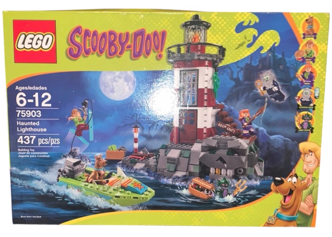 LEGO Scooby-Doo Haunted Lighthouse Set 75903 - vue 360