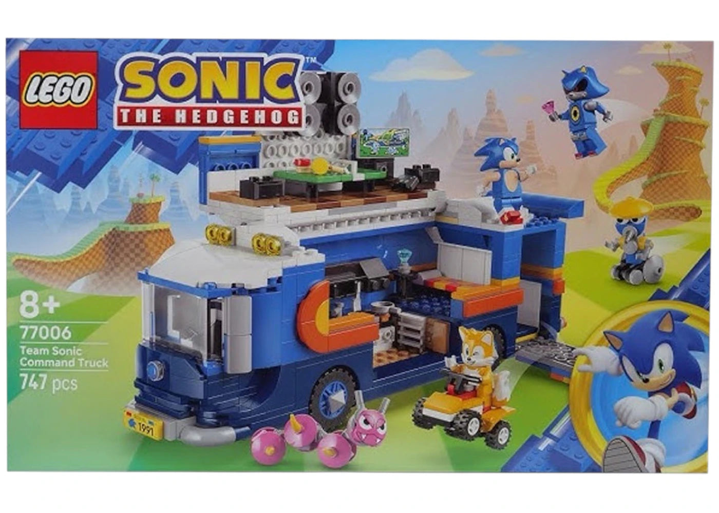 LEGO Sonic the Hedgehog Team Sonic Command Truck Set 77006 - vue 360