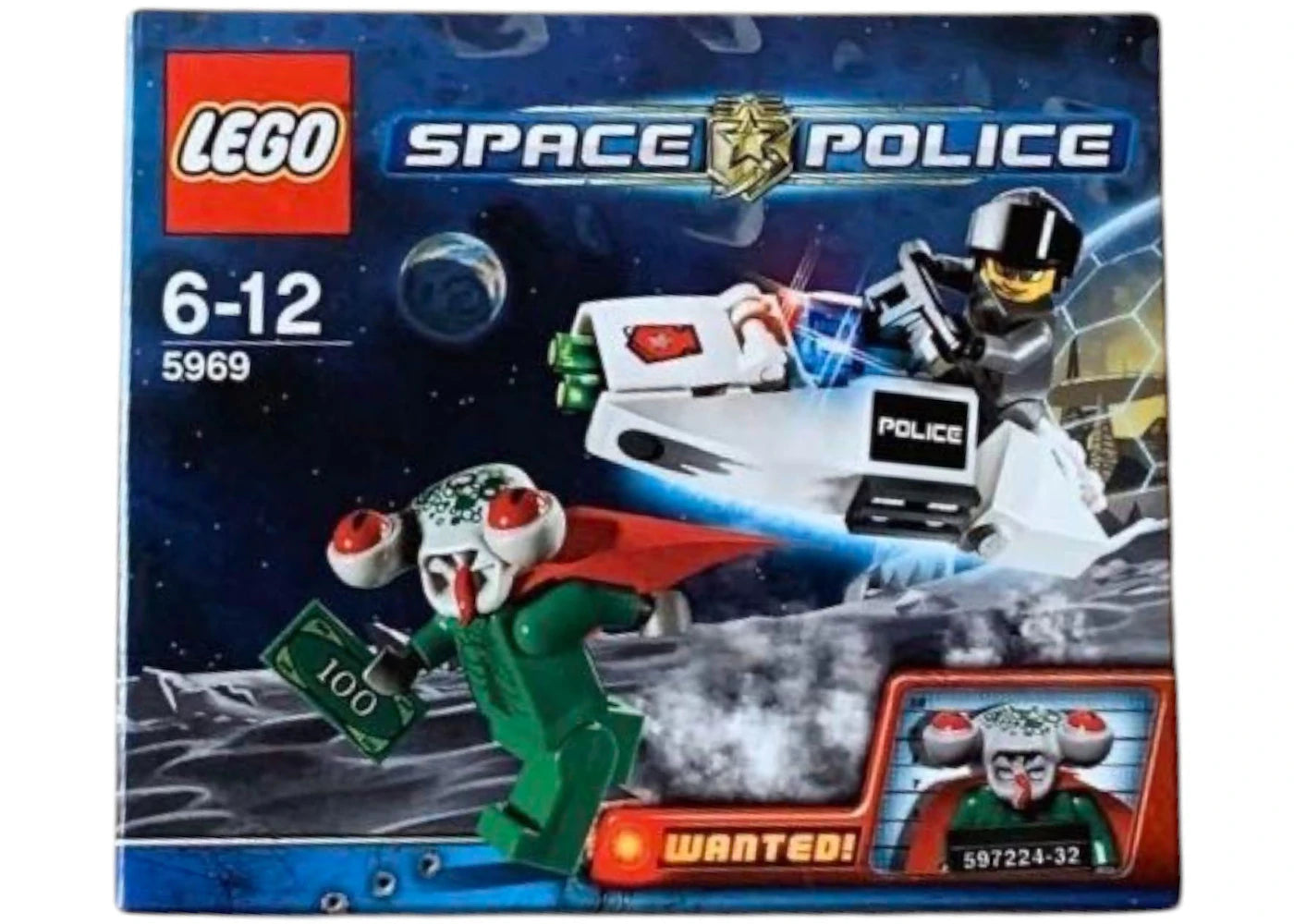 LEGO Space Police Squidman's Escape Set 5969 - authentic LEGO building set
