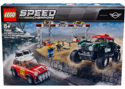 LEGO Speed ​​Champions 1967 Mini Cooper S Rally &amp; 2018 Mini John Cooper Works Buggy Set 75894
