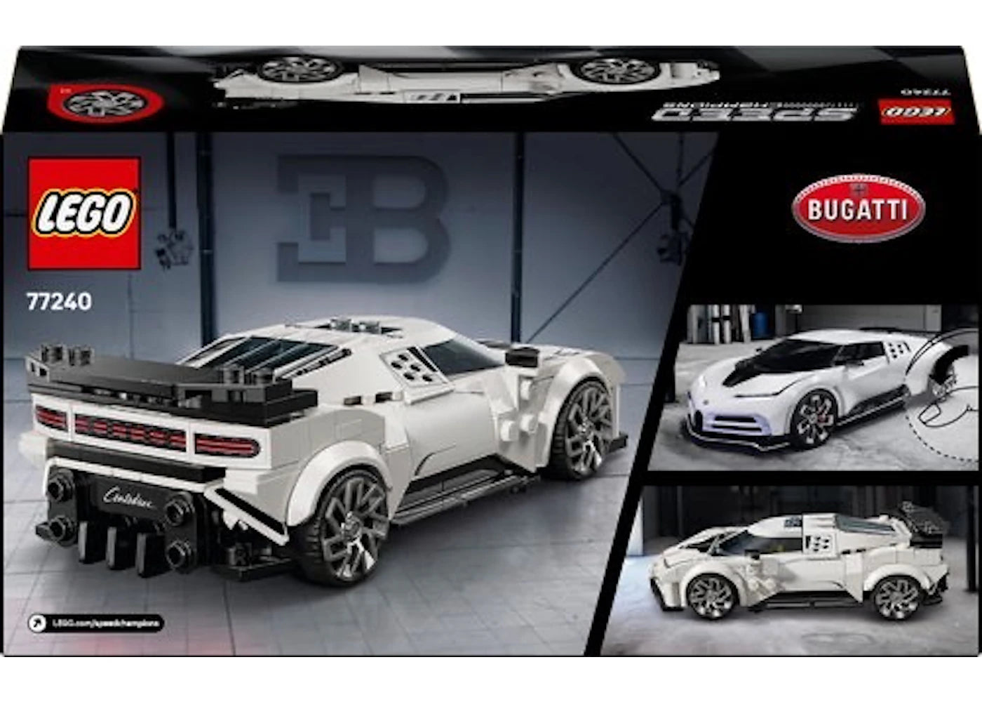 LEGO Speed Champions Bugatti Centodieci Hyper Sports Car Set 77240