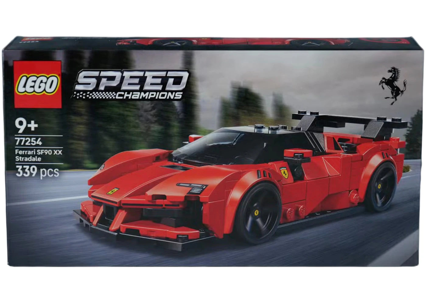 LEGO Speed Champions Ferrario SF90 XX Stradale Sports Car Set 77254 - vue 360