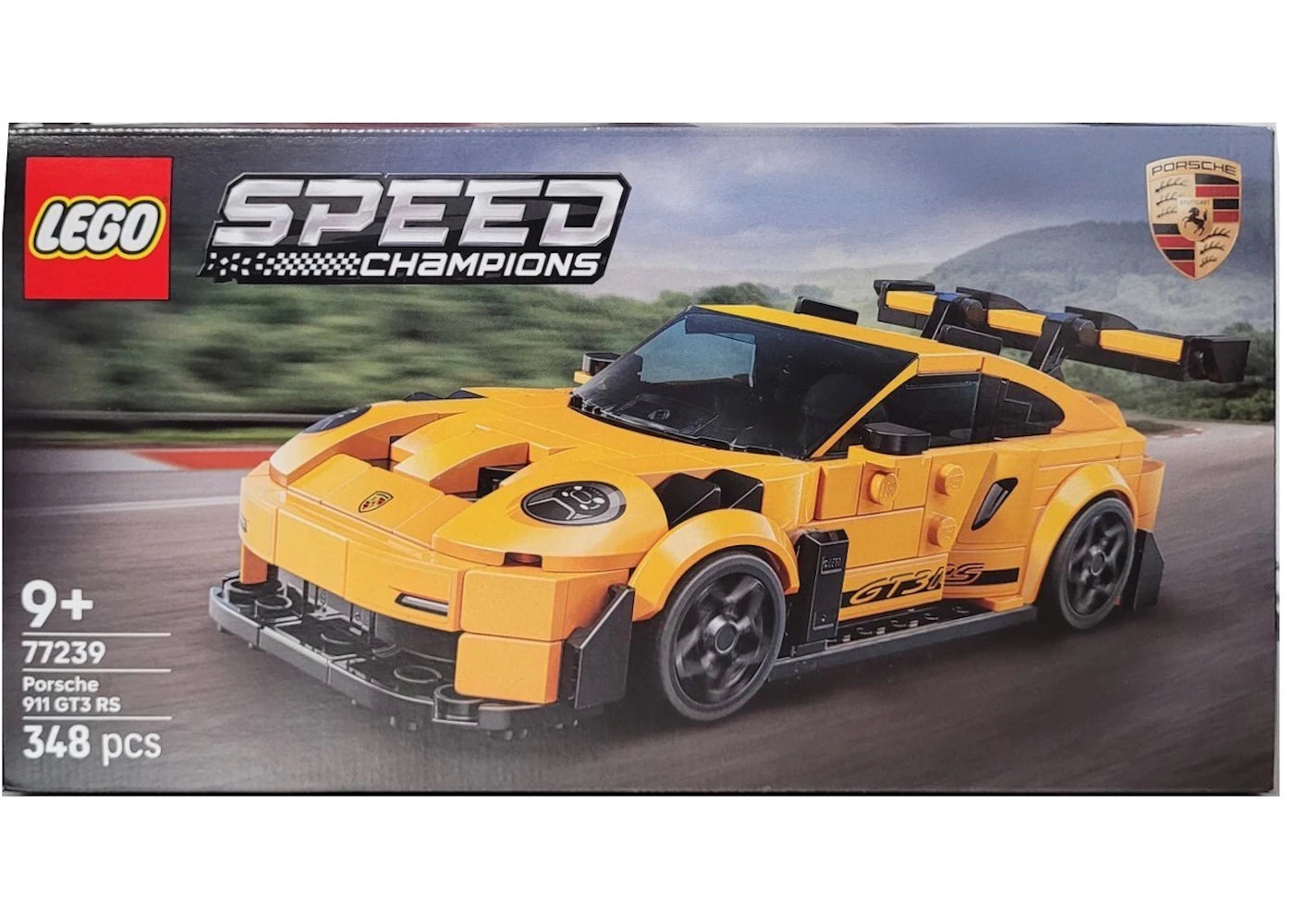 LEGO Speed ​​Champions Porsche 911 GT3 RS Supercar Set 77239 - vue 360