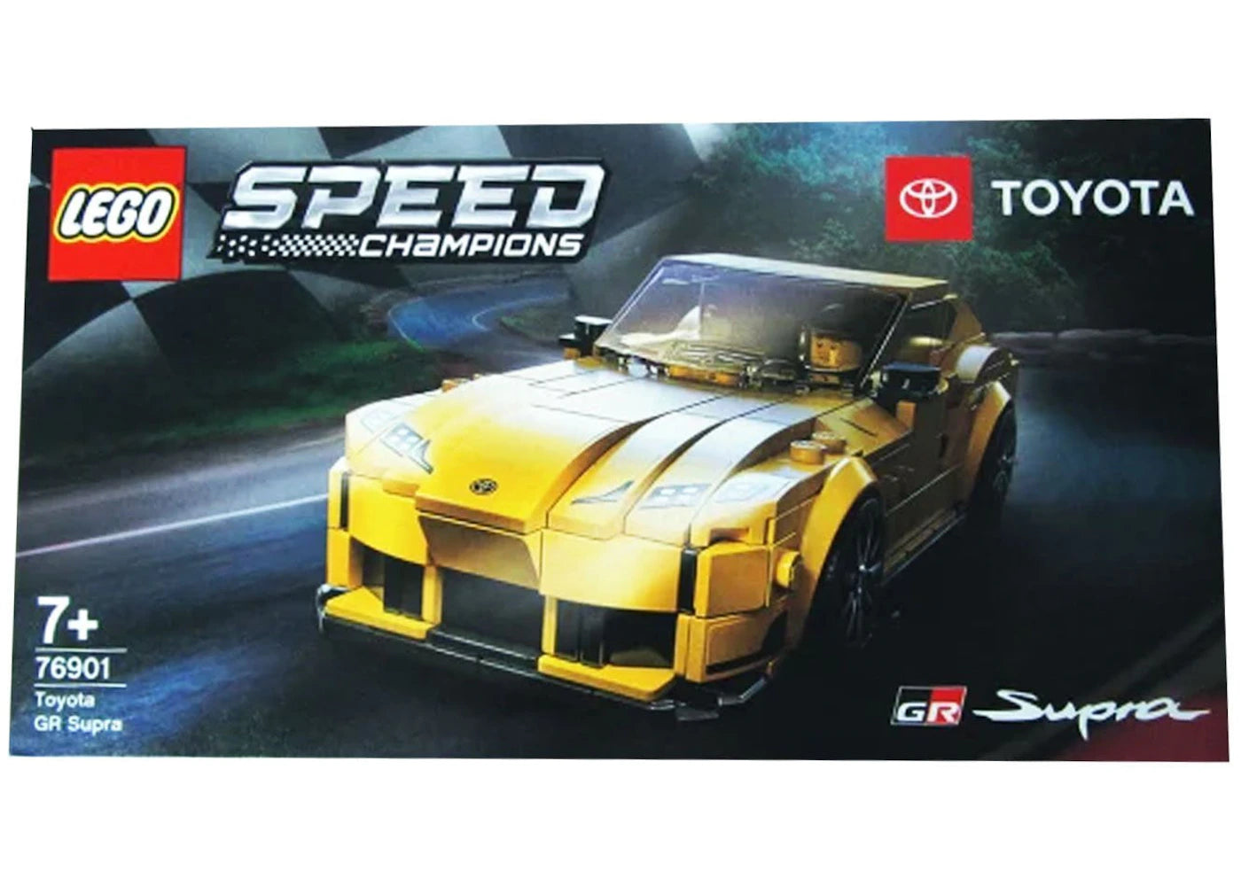 LEGO Speed Champions Toyota GR Supra Set 76901 Yellow