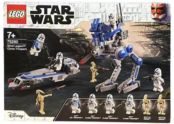 LEGO Star Wars 501st Legion Clone Troopers Set 75280 - authentic LEGO building set