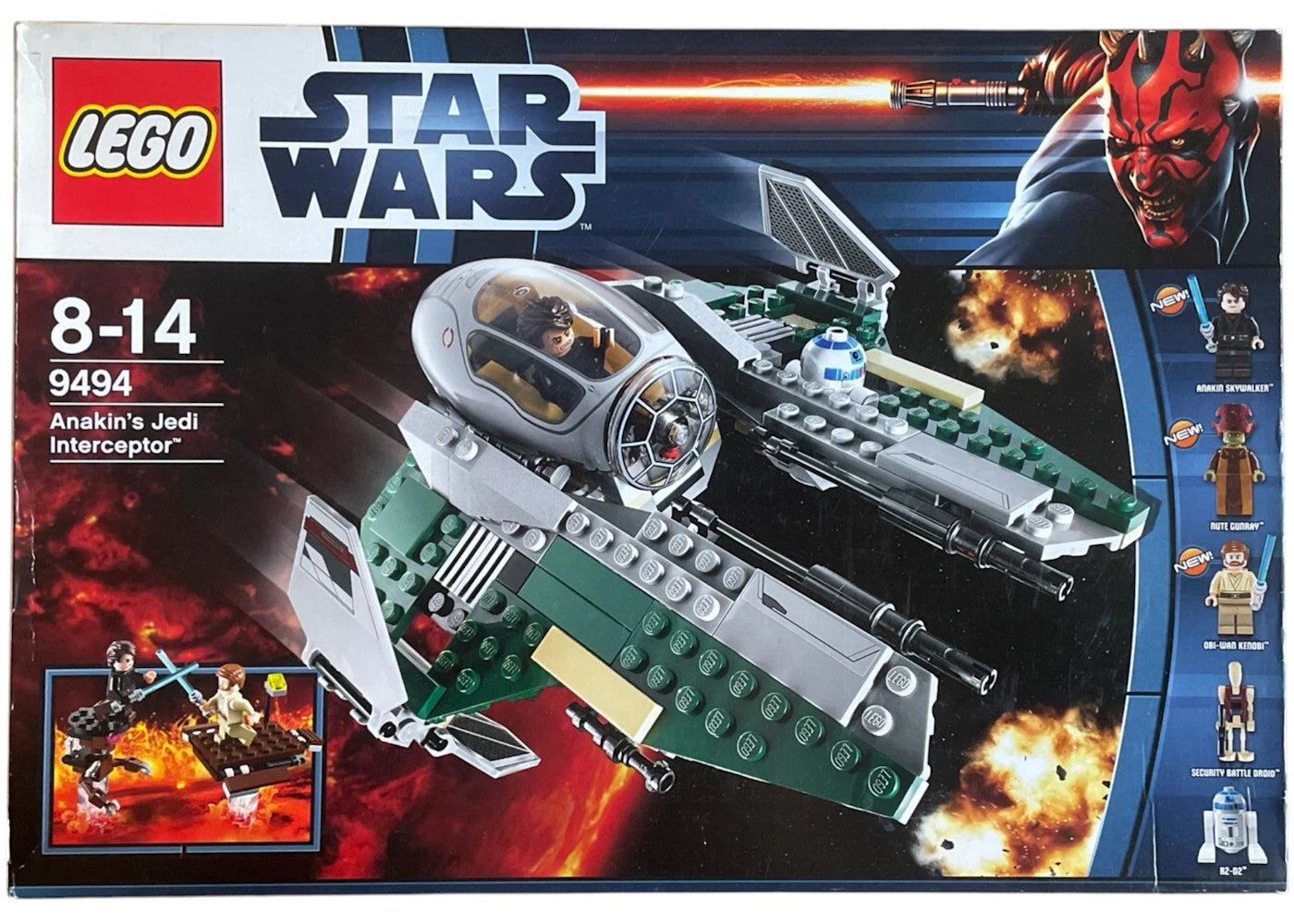 LEGO Star Wars Anakin's Jedi Interceptor Set 9494 - authentic LEGO building set