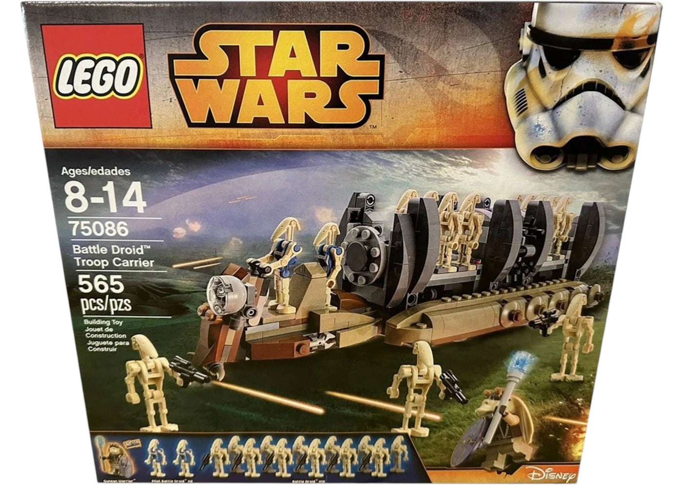 LEGO Star Wars Battle Droid Troop Carrier Set 75086