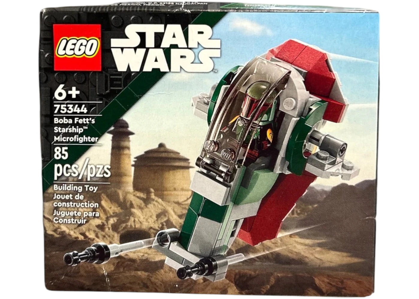 LEGO Star Wars Boba Fett's Starship Microfighter Set 75344 - authentic LEGO building set