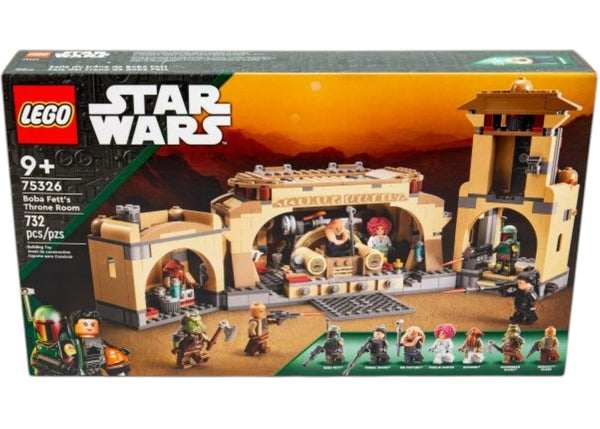 LEGO Star Wars Boba Fett's Throne Room Set 75326 - authentic LEGO building set