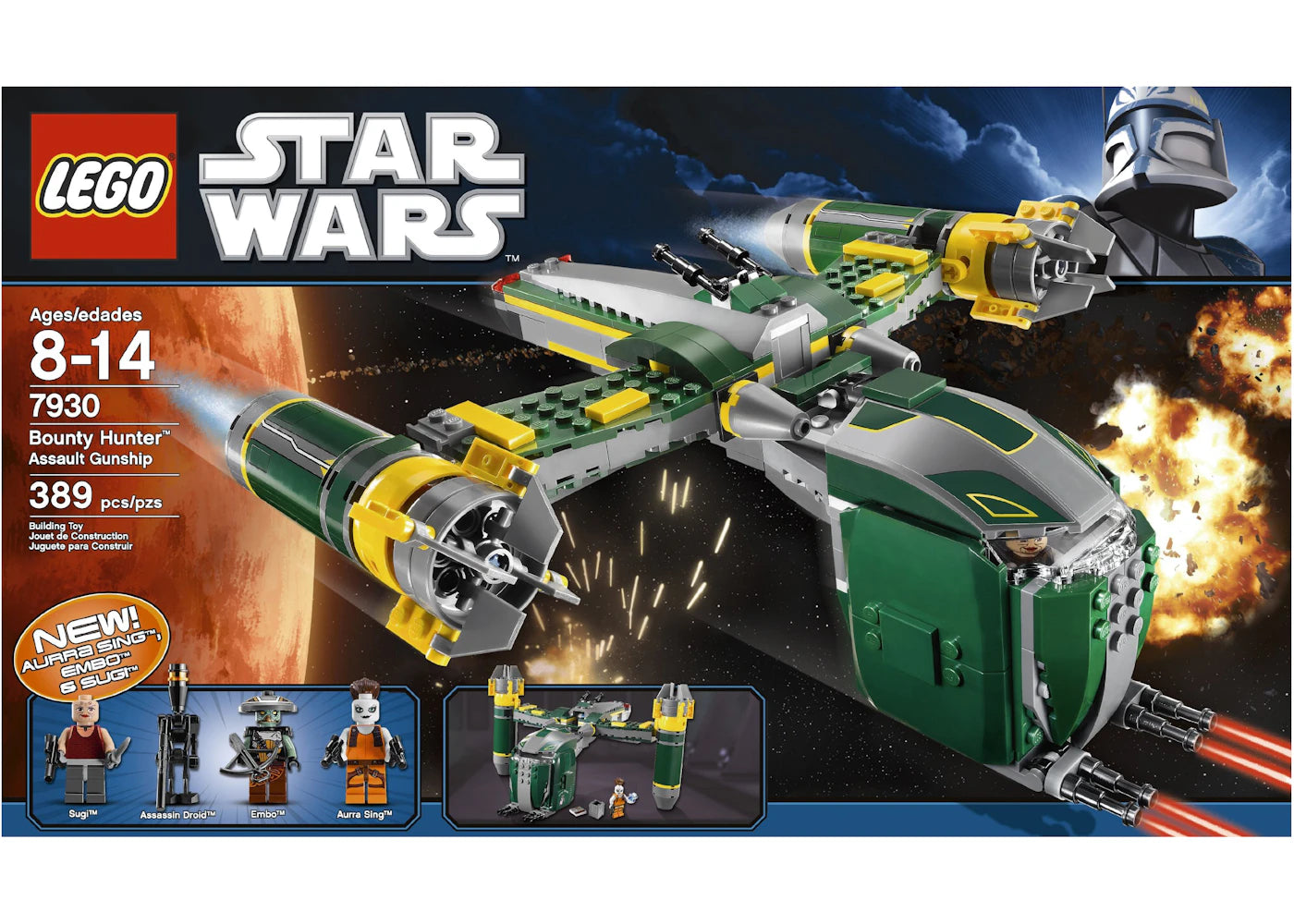 LEGO Star Wars Bounty Hunter Assault Gunship Set 7930 - authentic LEGO building set
