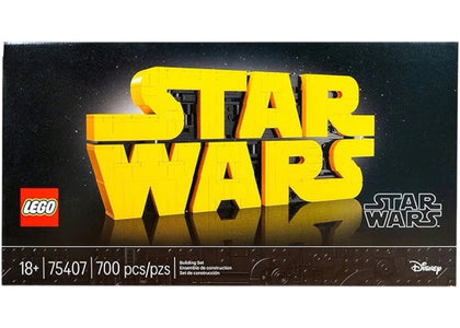 LEGO Star Wars Brick-Built Star Wars Logo Set 75407 - authentic LEGO building set