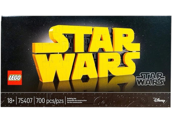 LEGO Star Wars Brick-Built Star Wars Logo Set 75407 - authentic LEGO building set