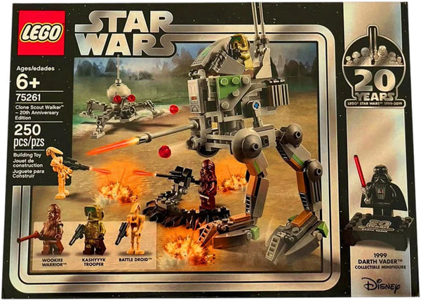 LEGO Star Wars Clone Scout Walker - 20th Anniversary Edition Set 75261 - authentic LEGO building set