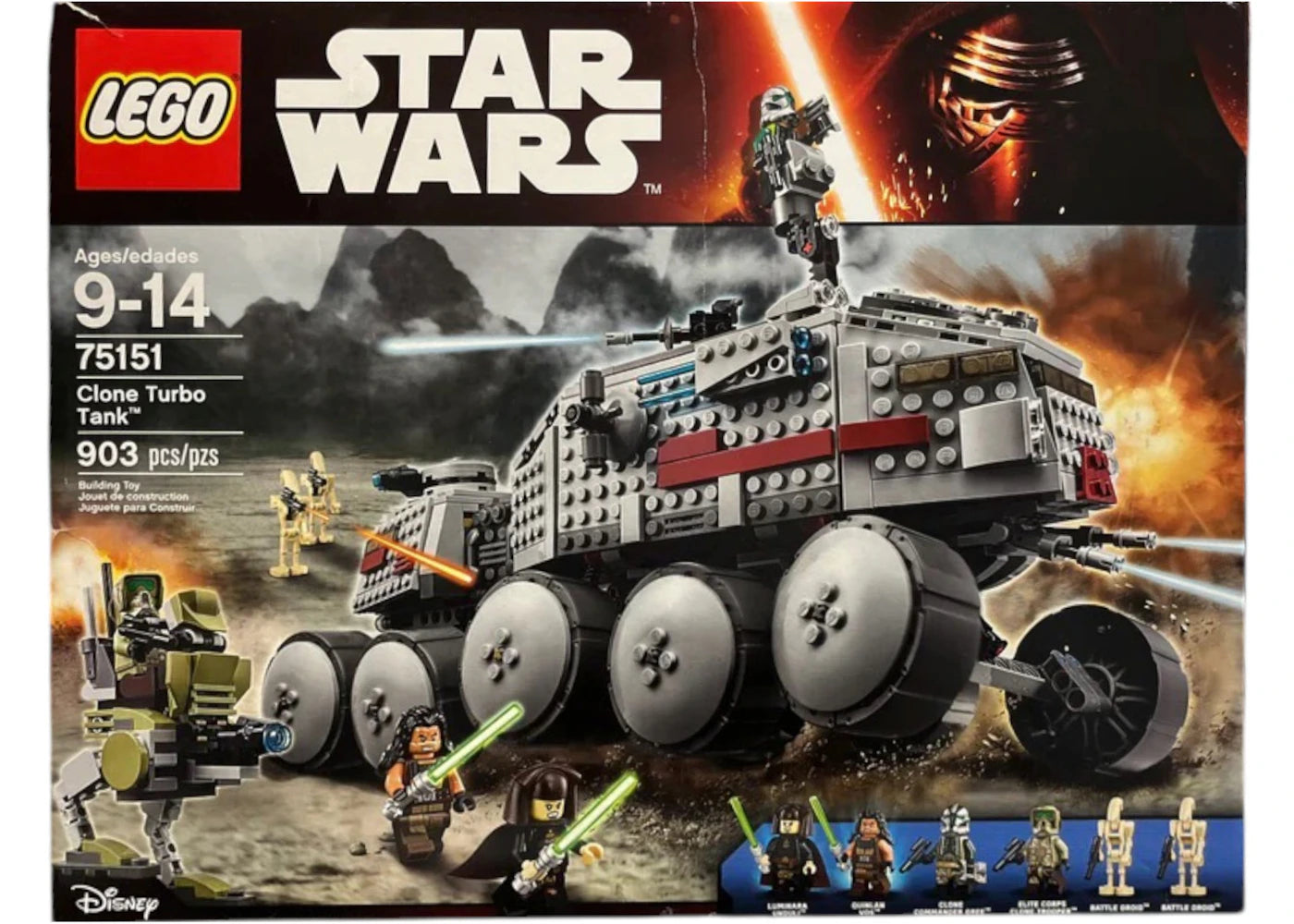 LEGO Star Wars Clone Turbo Tank Set 75151
