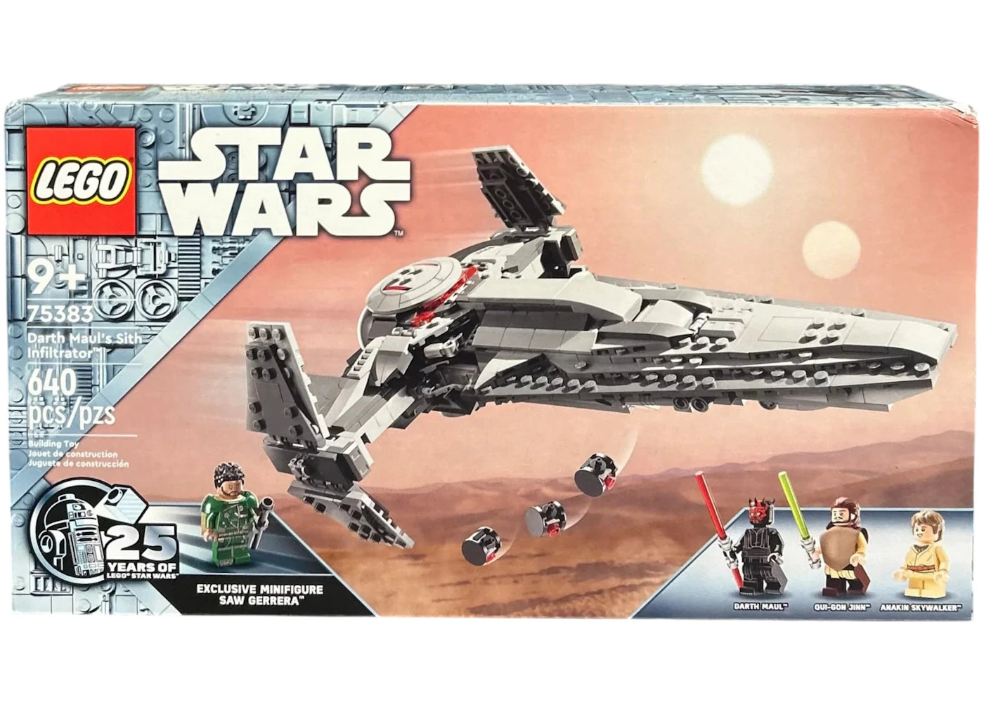 LEGO Star Wars Darth Maul's Sith Infiltrator Set 75383 - vue 360