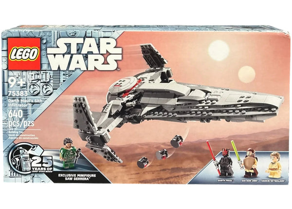 LEGO Star Wars Darth Maul's Sith Infiltrator Set 75383 - authentic LEGO building set