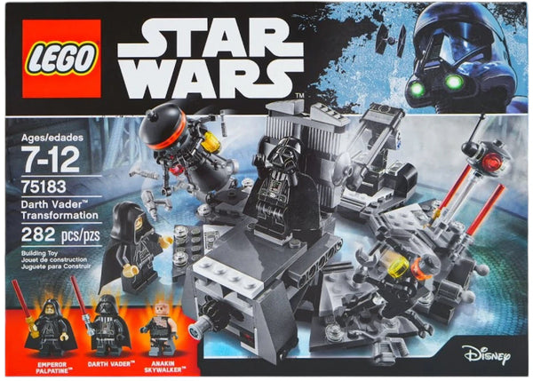 LEGO Star Wars Darth Vader Transformation Set 75183 - authentic LEGO building set