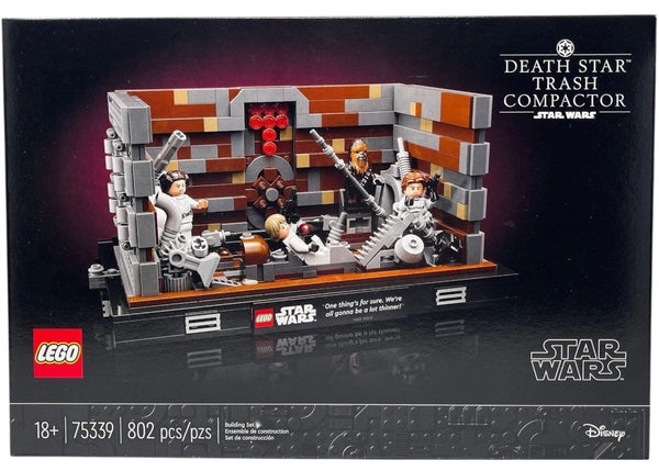 LEGO Star Wars Death Star Trash Compactor Diorama Set 75339 - authentic LEGO building set