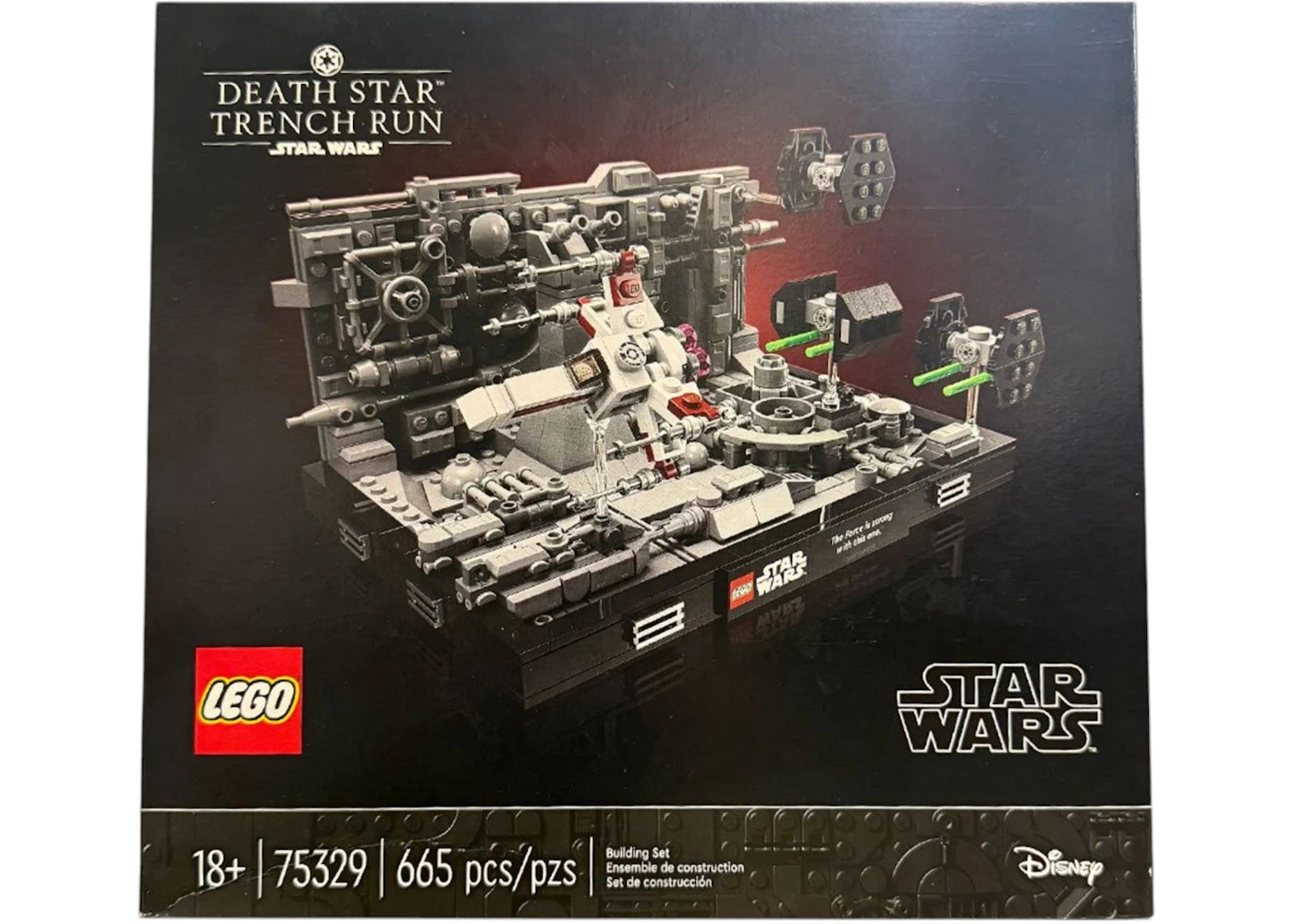 LEGO Star Wars Death Star Trench Run Diorama Set 75329
