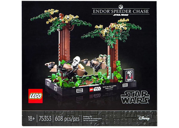 LEGO Star Wars Endor Speeder Chase Diorama Set 75353 - authentic LEGO building set