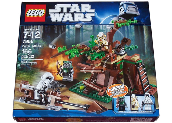 LEGO Star Wars Ewok Attack Set 7956 - authentic LEGO building set