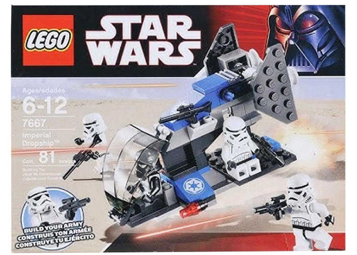 LEGO Star Wars Expanded Universe Imperial Dropship Set 7667