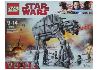 LEGO Star Wars First Order Heavy Assault Walker Set 75189 - authentic LEGO building set