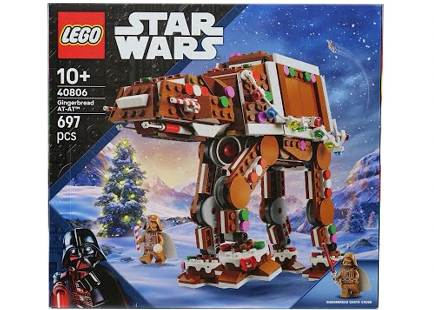 LEGO Star Wars Gingerbread AT-AT Walker Set 40806