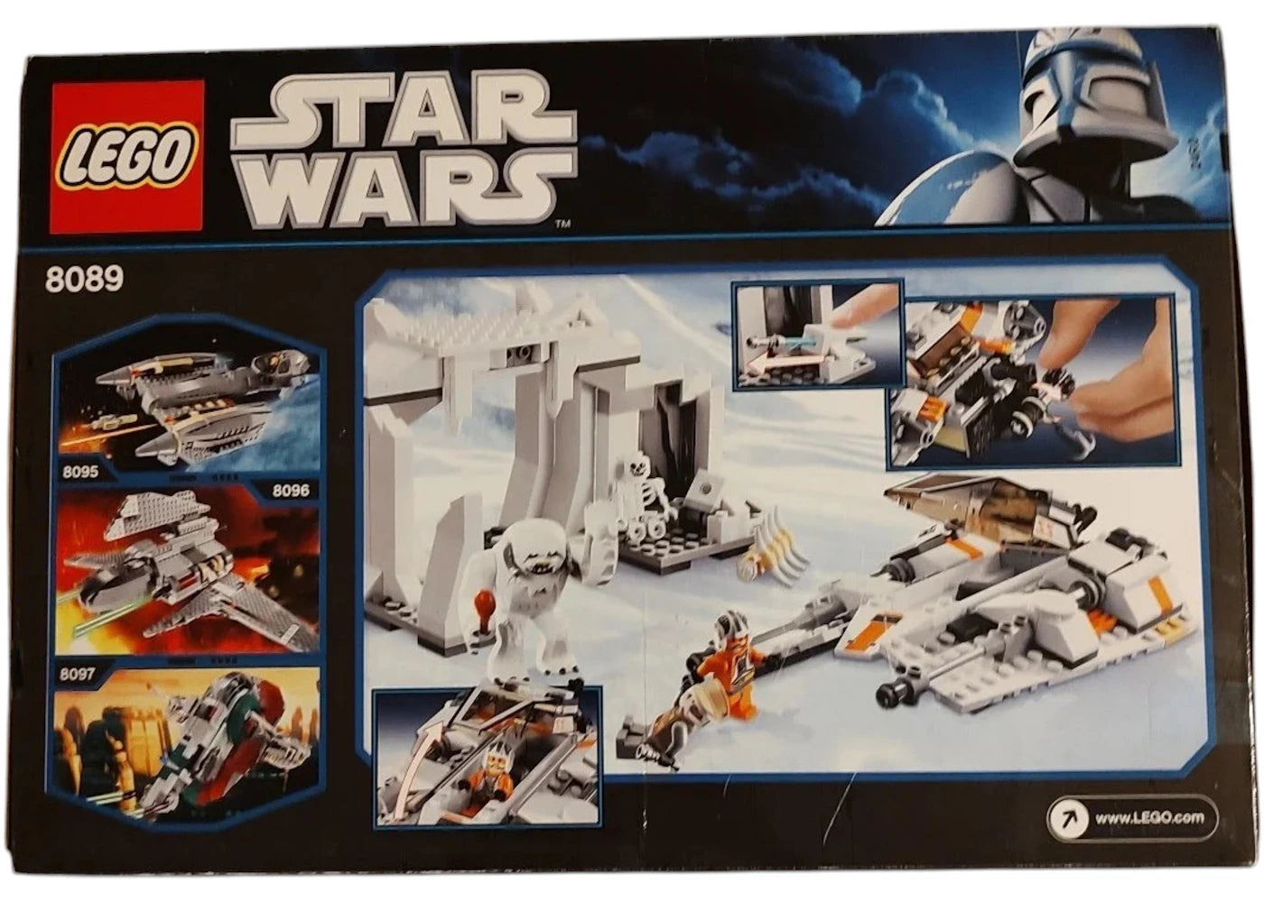 LEGO Star Wars Hoth Wampa Cave Set 8089