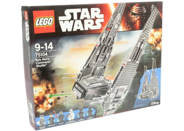 LEGO Star Wars Kylo Ren's Command Shuttle Set 75104 - authentic LEGO building set