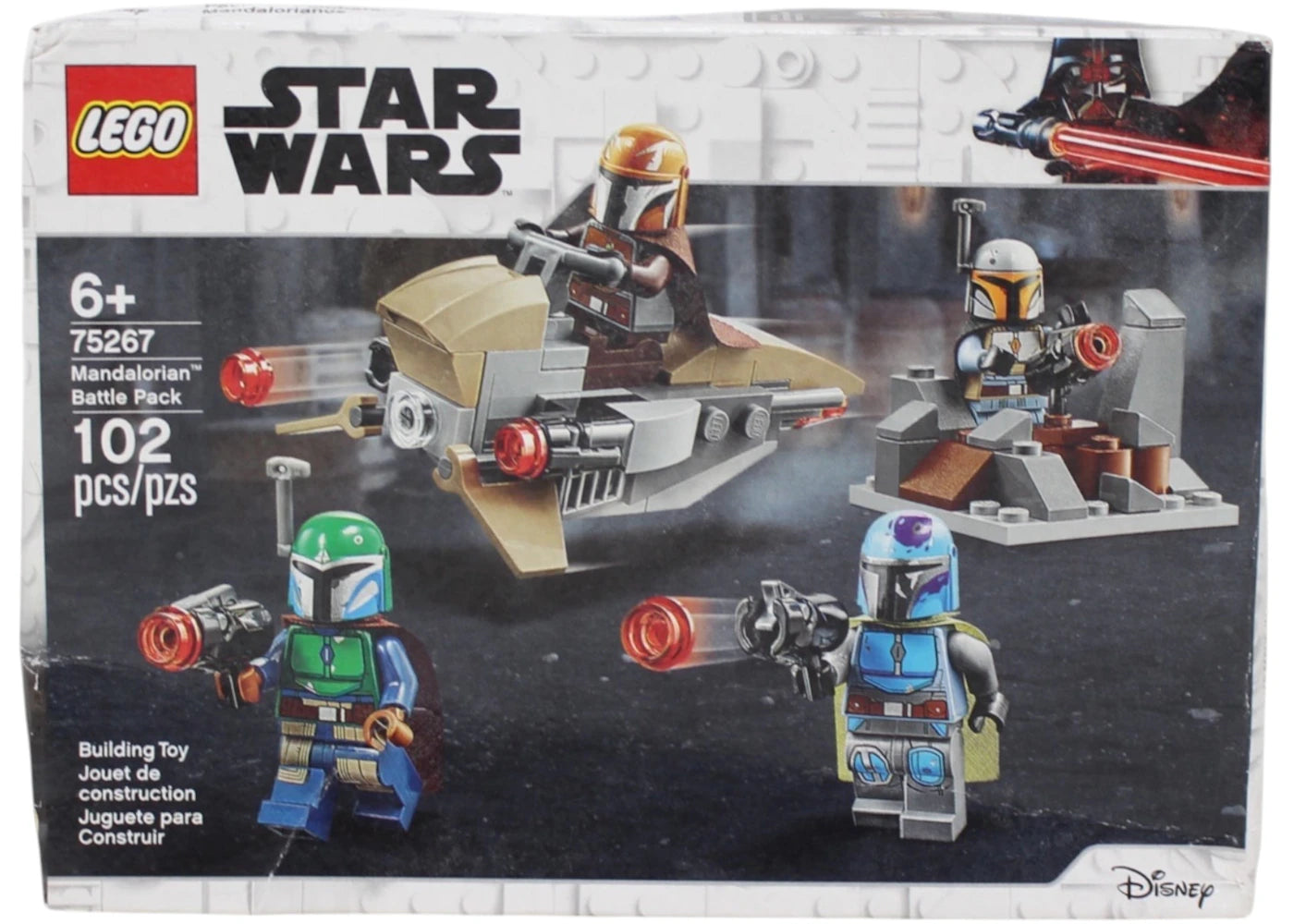 LEGO Star Wars Mandalorian Battle Pack Set 75267 - vue 360