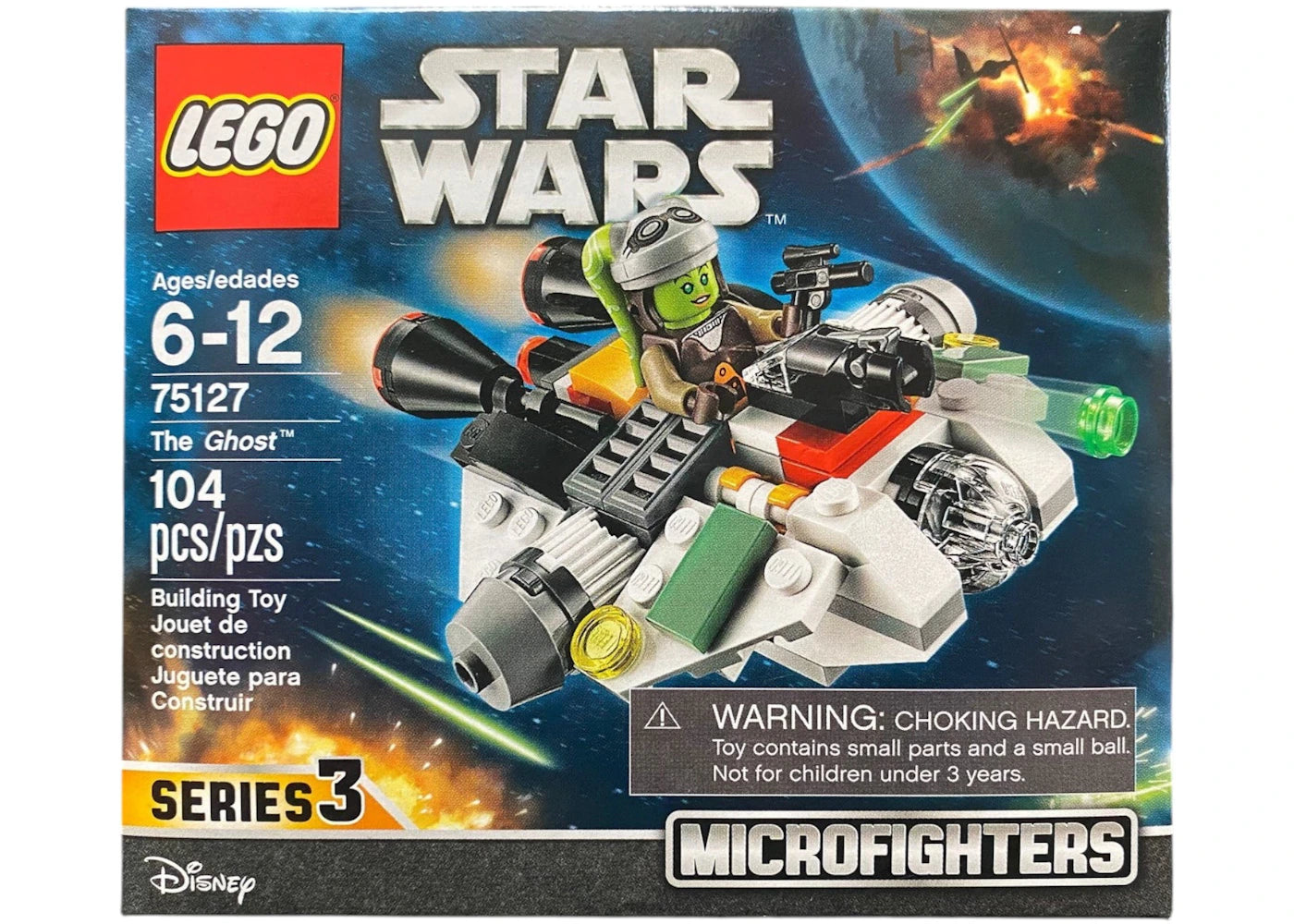 LEGO Star Wars Mircofighters The Ghost Set 75127 - vue 360