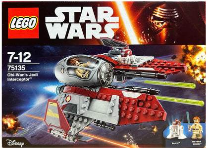 LEGO Star Wars Obi-Wan's Jedi Interceptor Set 75135 - authentic LEGO building set