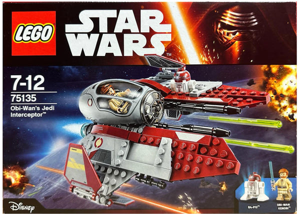 LEGO Star Wars Obi-Wan's Jedi Interceptor Set 75135 - authentic LEGO building set