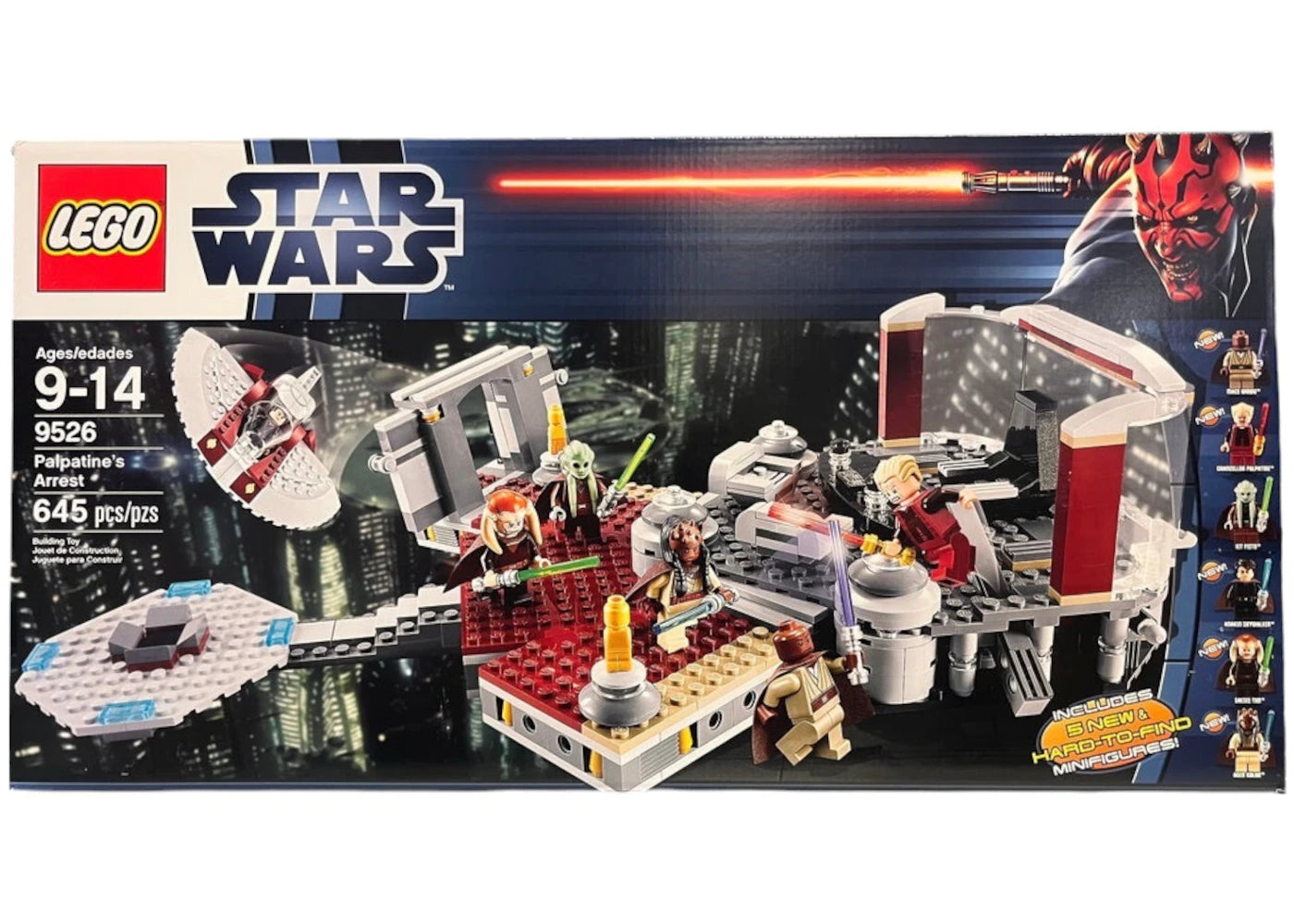 LEGO Star Wars Palpatine's Arrest Set 9526 - authentic LEGO building set