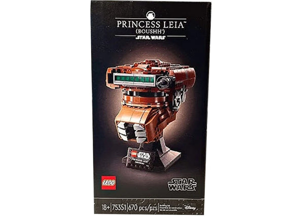LEGO Star Wars Princess Leia (Boushh) Helmet Set 75351 - authentic LEGO building set