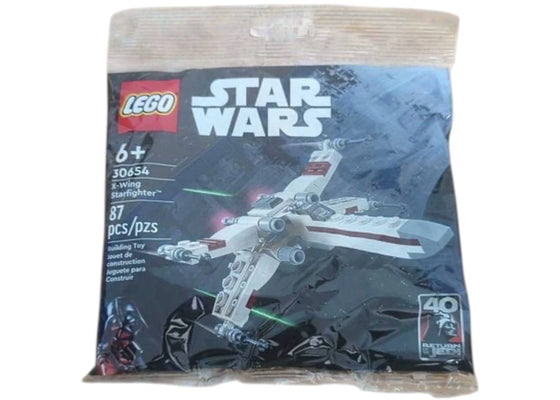 LEGO Star Wars ROTJ 40th Anniversary X-Wing Starfighter Set 30654 - authentic LEGO building set