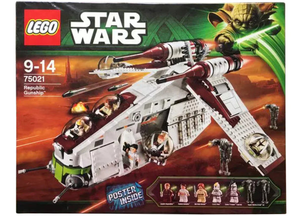LEGO Star Wars Republic Gunship Set 75021 - authentic LEGO building set