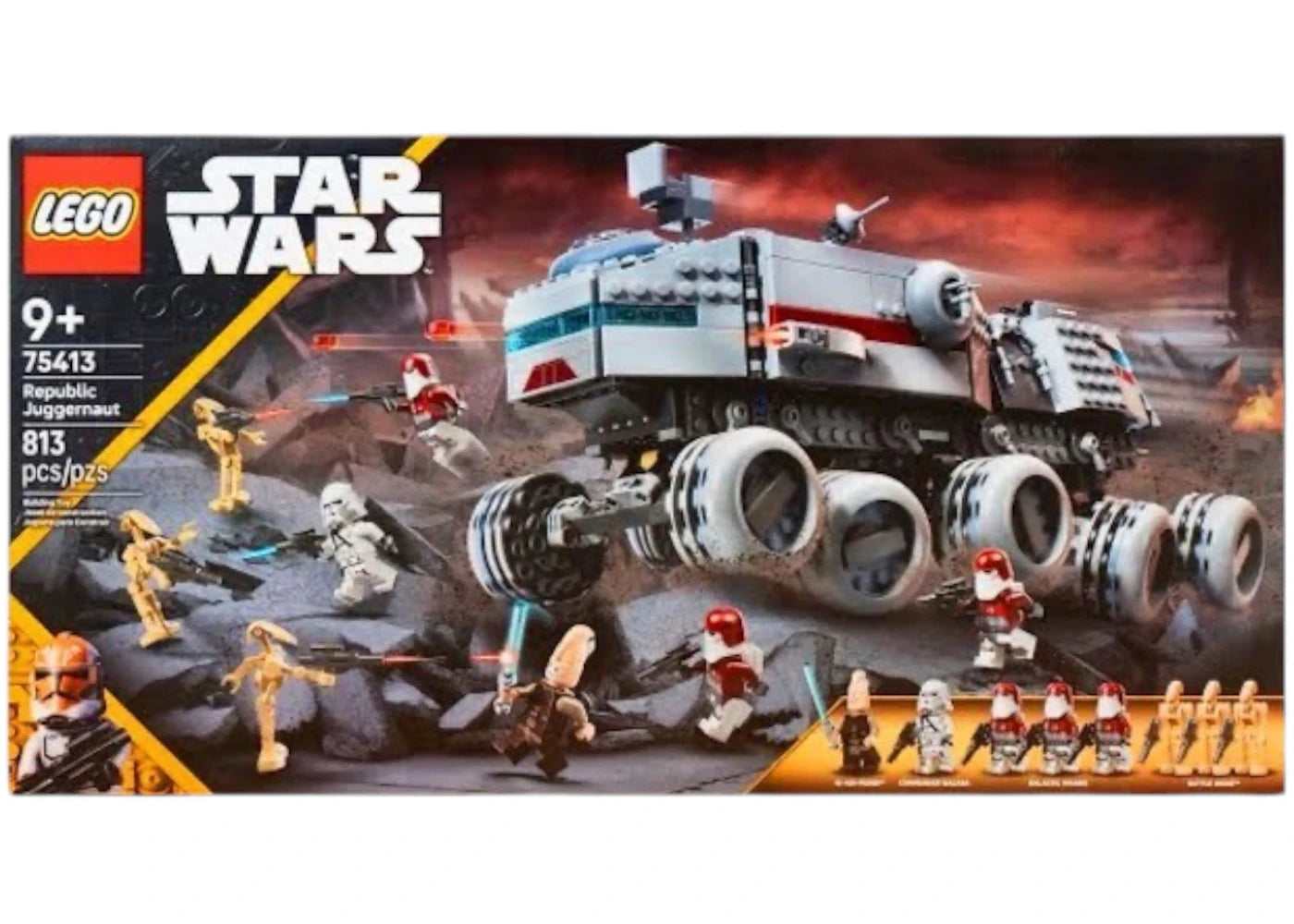 LEGO Star Wars Republic Juggernaut Set 75413 - vue 360