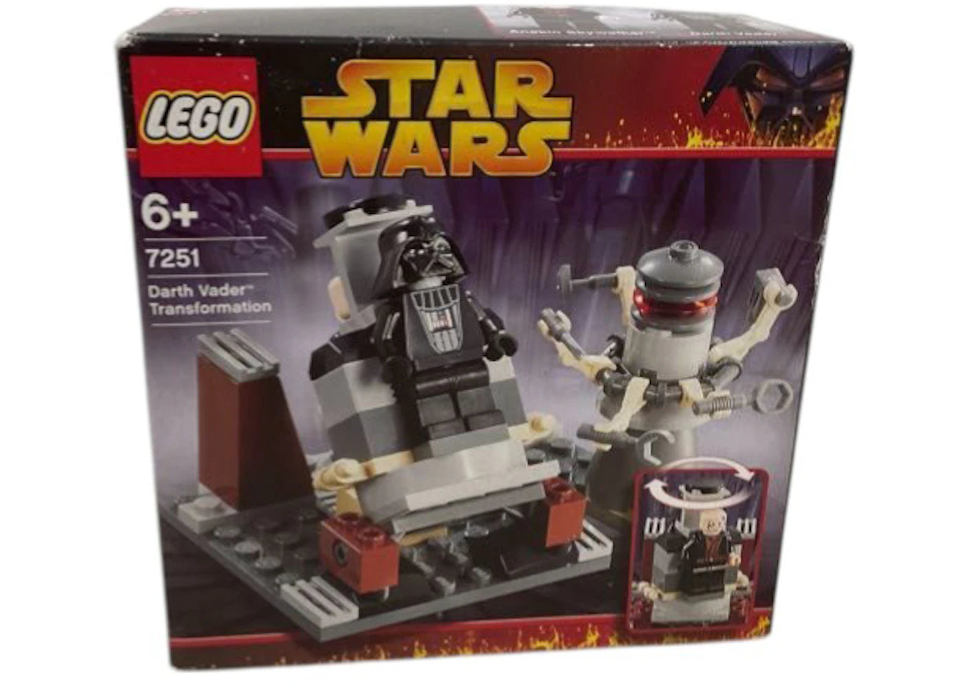 LEGO Star Wars Revenge of the Sith Darth Vader Transformation Set 7251