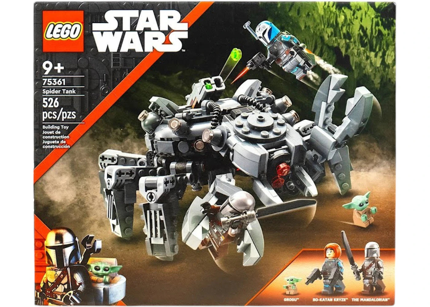 LEGO Star Wars Spider Tank Set 75361 - vue 360