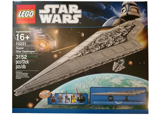 LEGO Star Wars Super Star Destroyer Set 10221 - authentic LEGO building set