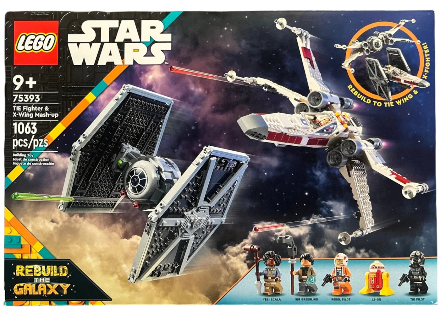 LEGO Star Wars TIE Fighter & X-Wing Mash-up Set 75393
