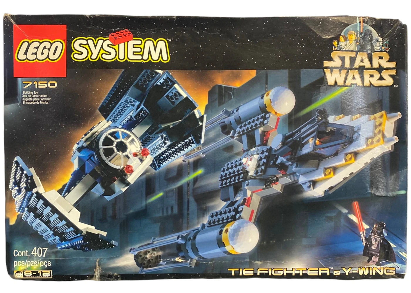 LEGO Star Wars TIE Fighter & Y-wing Set 7150 - vue 360