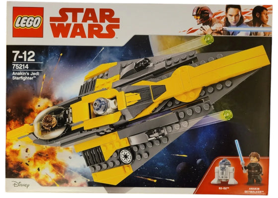 LEGO Star Wars The Clone Wars Anakin's Jedi Starfighter Set 75214 - authentic LEGO building set