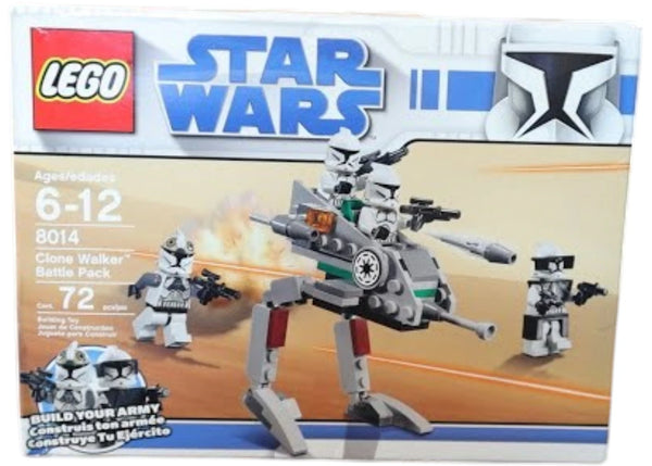 LEGO Star Wars The Clone Wars Clone Walker Battle Pack Set 8014 - authentic LEGO building set