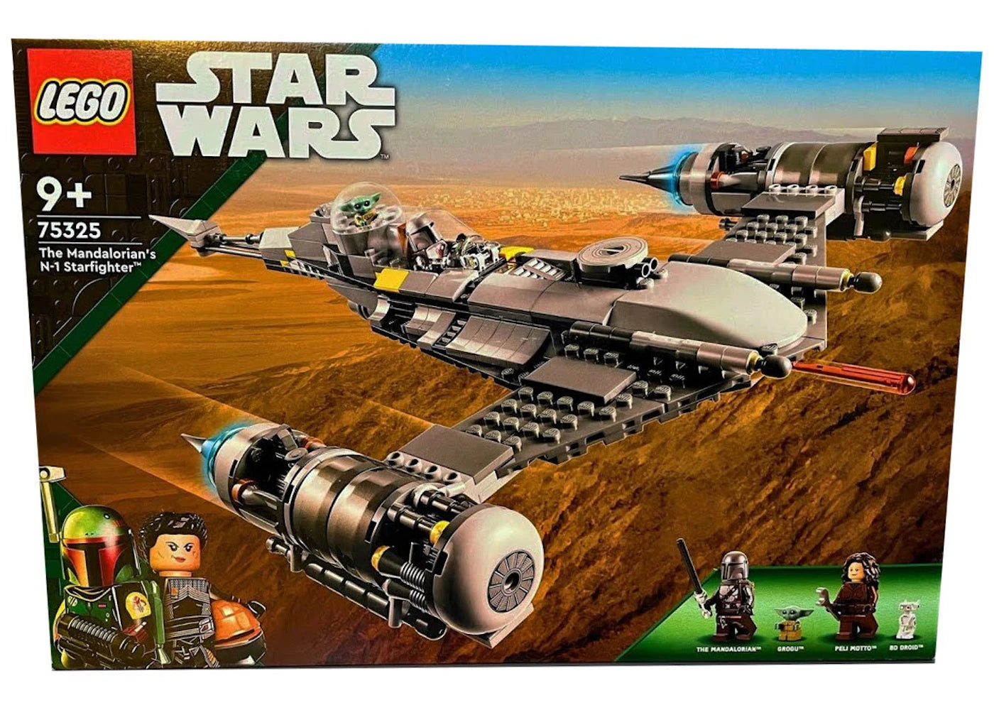 LEGO Star Wars The Mandalorian's N-1 Starfighter Set 75325 - vue 360